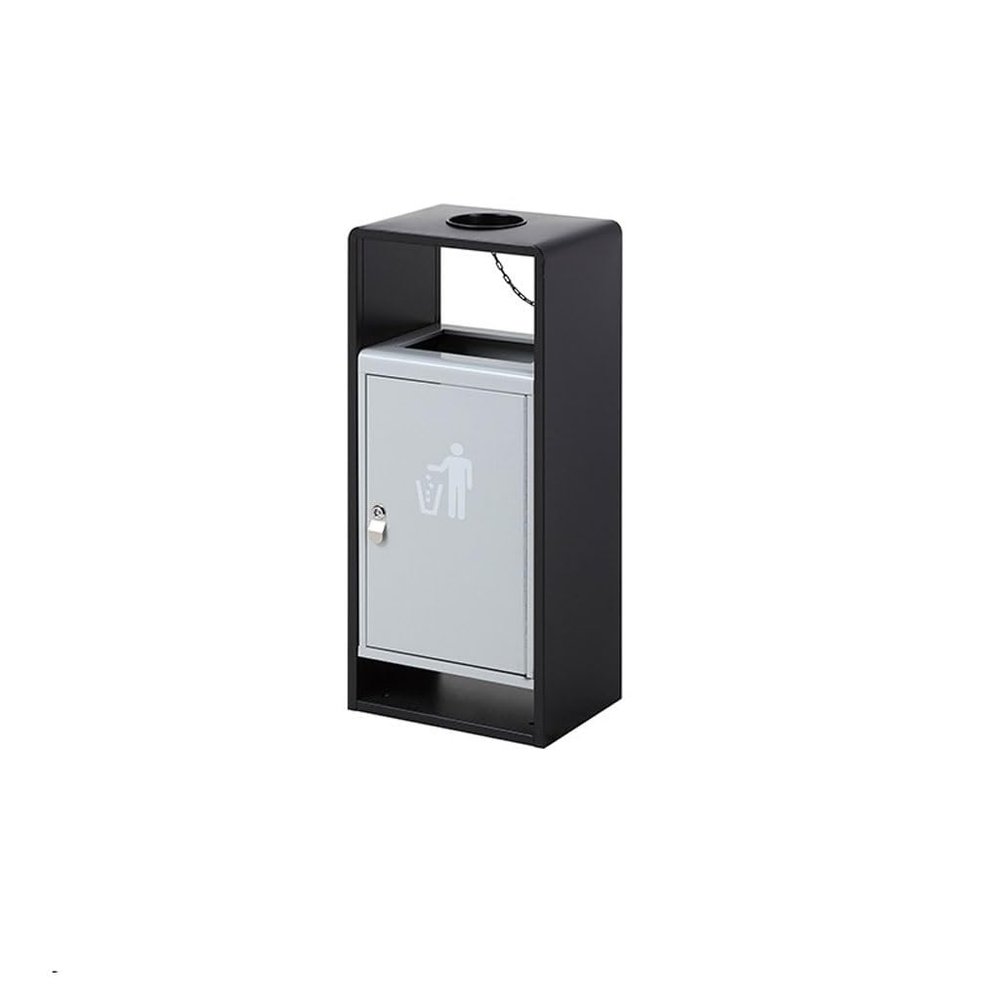 FEELIN Outdoor/Indoor Trash Can Park Scenic Area Classified Trash Can Outdoor Stainless Steel Trash Can Separated Peel Box Kitchen Trash Can Office Trash Can