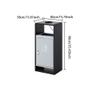 FEELIN Outdoor/Indoor Trash Can Park Scenic Area Classified Trash Can Outdoor Stainless Steel Trash Can Separated Peel Box Kitchen Trash Can Office Trash Can view 2