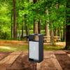FEELIN Outdoor/Indoor Trash Can Park Scenic Area Classified Trash Can Outdoor Stainless Steel Trash Can Separated Peel Box Kitchen Trash Can Office Trash Can view 3