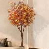 ESRADA Artificial Maple Tree for Permanent Indoor Scenery, Tall Faux Silk Plants Fake Tree for Home House Office Decor 1.8x1.5m/5.9x4.9ft view 3