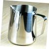 DECHOUS 2pcs Stainless Steel Pour Pot Dishwasher Safe Silver Mug for Frothing for and for Creating Fluffy view 2