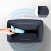 FEELIN Outdoor/Indoor Trash Can Recycle Bin with Swing Lid 15.8/21.1 Gallon Large Capacity Commercial Trash Can for Indoor and Outdoor Use Kitchen Trash Can Office Trash Can (Size : 60L) view 2