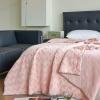 XHCTNN Simple Plush Blanket, Imitation Rabbit Plush & Milk Velvet Double Sided Warm Blankets - Super Soft Cozy Fuzzy All Seasons Throw Blanket/Knee Blanket/Home Decor Blanket(E,200 * 230cm/79 * 91") view 1