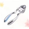 Ciieeo Zinc Alloy Garlic Press Ergonomic Manual Crusher Mincer Easy to Clean Kitchen Tool for Effortless Garlic Squeezing Blue view 3