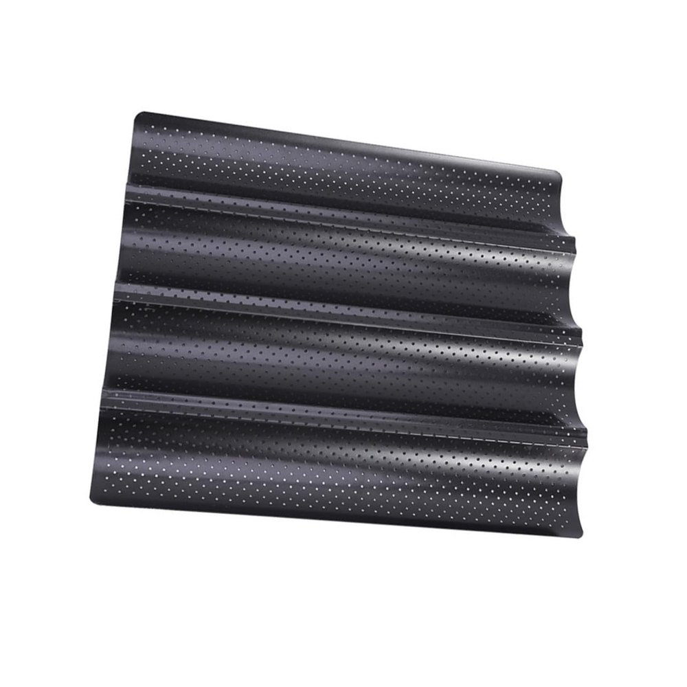 Ciieeo Non-stick French Bread Baking Pan Household Baking Tray for Making High-temperature Resistant Kitchen Tool for Home and Bakery Use