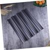 Ciieeo Non-stick French Bread Baking Pan Household Baking Tray for Making High-temperature Resistant Kitchen Tool for Home and Bakery Use view 2