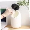 Amosfun 2pcs Mini Desktop Trash Can Press Cover Compact Waste Bin for Table Garbage Can for Home Office Design for Spaces view 2