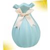 MAGICLULU 1pc Sky Ceramic Vase Artistic Hydroponic Holder for Fresh Bouquets Flowers Table Centerpiece for Home Decor for Various Occasions view 2