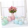 MAGICLULU 1pc Sky Ceramic Vase Artistic Hydroponic Holder for Fresh Bouquets Flowers Table Centerpiece for Home Decor for Various Occasions view 3