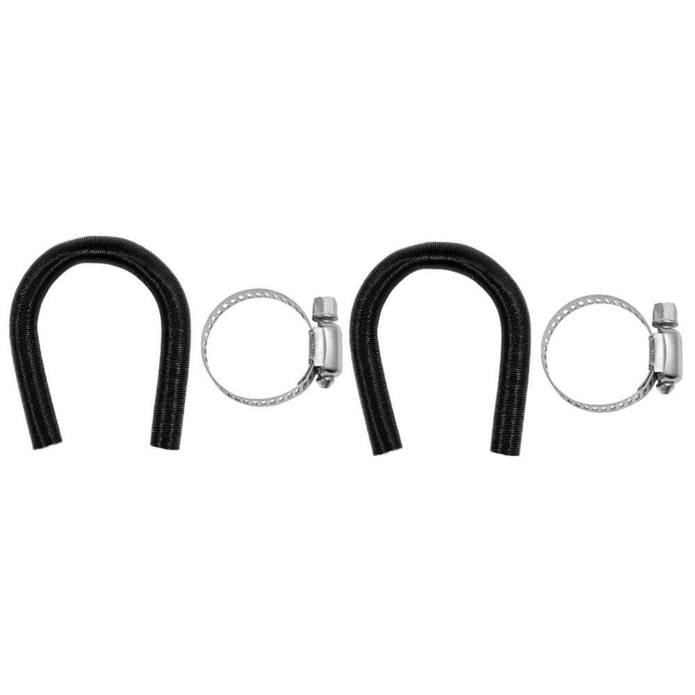 Zerodeko 2pcs Car Air Conditioning Duct Lightweight Heater Vent Hose for Efficient Warm Air Distribution Vehicles Flexible and Portable Design for Easy Installation