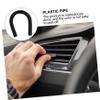 Zerodeko 2pcs Car Air Conditioning Duct Lightweight Heater Vent Hose for Efficient Warm Air Distribution Vehicles Flexible and Portable Design for Easy Installation view 4