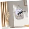 CIYODO 2pcs Bohemian Style Fruit Hanging Net Bag Handmade Woven Storage Basket over Door Organizer Kitchen Decor view 4