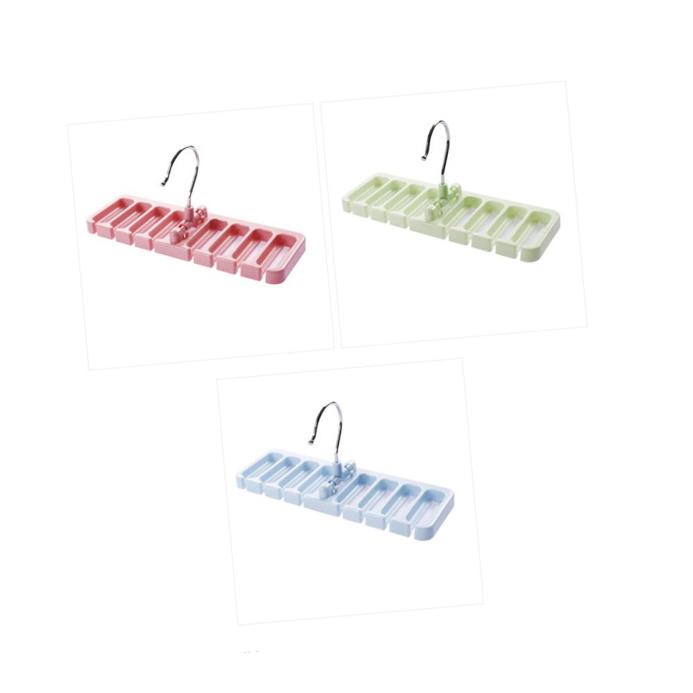 Ciieeo Multifunctional Tie Hanger Rack Closet Organizer for Ties Scarves and Belts Light Green Space-Saving Design for Neat Wardrobe Storage Holds up to Accessories
