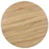 GOLINPEILO Bistro Table Bar Table, Round Pub Table Cocktail Table Modern Style, Suitable for Living Room, Dining Room, Bistro, Light Brown 31.5" MDF, -202 view 2