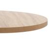 GOLINPEILO Bistro Table Bar Table, Round Pub Table Cocktail Table Modern Style, Suitable for Living Room, Dining Room, Bistro, Light Brown 31.5" MDF, -202 view 4