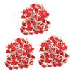 DECHOUS 300 Pcs Heart Decor Heart Photo Holder Mini Photo Clip Heart Photo Clip Wood Clothespins Trendy Decor Fotos Photo Hanging Pegs Hand Decor Party Wooden Fashion view 1