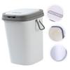 BESTOYARD Household Trash Can Small Trash Can Garbage Can with Lid Small Rubbish Bucket Bedroom Waste Bin Large Garbage Bin Trashcan with Lid Rubbish Bin Square Office Pp Trash Bin view 4