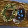 Angoily 4pcs Shaped Wreath Frame Sturdy Wreath Making Tool for Floral Arrangements for Easter Decorations and Craft Projects view 3