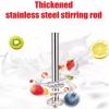 Electric Milkshake Machine, 180W Portable Milkshake Mixer With Anti-slip Base, Reach Up To 18,000 Revolutions Per Minute and 2 Gear Speed Adjustable, Quickly Stir and Easy To Use, for Ice Cream view 3