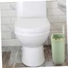 JOINPAYA Slim Plastic Trash Can Lid Versatile Waste Basket for Kitchen Bathroom and Bedroom Elegant Design Strong Build for Small Spaces view 4