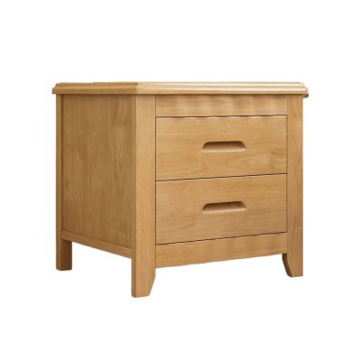 GLigeT Bedside Cabinet Wood Household Bedside Table Simple Side Cabinet Small Cabinet Small Simple Storage Bedside Table Nightstand (Color : Beech)