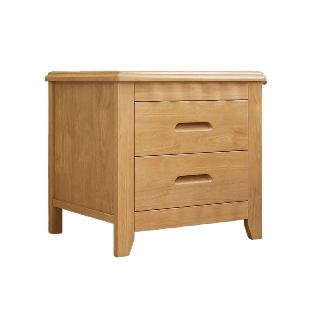 GLigeT Bedside Cabinet Wood Household Bedside Table Simple Side Cabinet Small Cabinet Small Simple Storage Bedside Table Nightstand (Color : Beech)