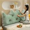 MGEMJMJ Large Upholstered Headboard Cushion Backrest Cushion Bedroom Headboard Wall Pillow Lumbar Pad Bed Removable Headboard(Size:47"/120cm,Color:D) view 2
