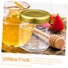 PRETYZOOM 6pcs Honey Jars Lids Multi-use Containers for Honey Airtight Easy to Clean for and Storage view 2
