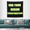 Custom Hanging Tapestry 60"60" Upload Images Customized Tapestry Wall Personalized Backdrop With Photo Text Custom Posters Banners For Bedroom view 1
