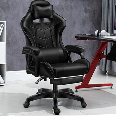 360 Swivel Computer Chair Ergonomic Video Game Chairs Backrest Desk Chair with Lumbar Support Adjustable Armrest and Height Reclining Racing Chair for Offices Homes