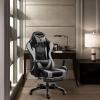 360 Swivel Computer Chair Ergonomic Video Game Chairs Backrest Desk Chair with Lumbar Support Adjustable Armrest and Height Reclining Racing Chair for Offices Homes view 4