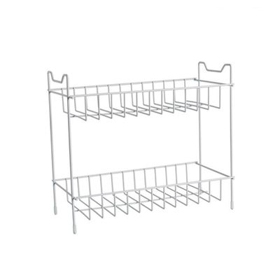 DECHOUS Iron Spice Storage Rack Kitchen Pantry Organization Tiered Spice Rack Bottle Storage