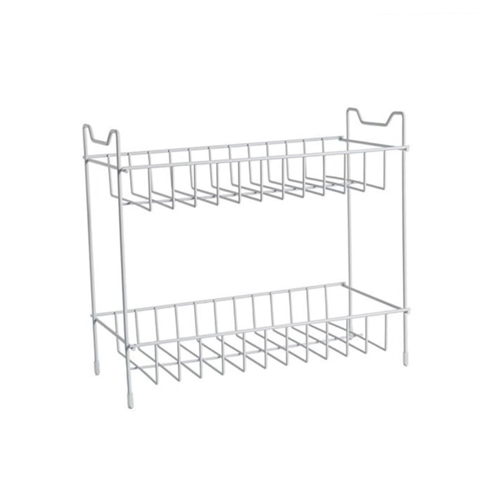 DECHOUS Iron Spice Storage Rack Kitchen Pantry Organization Tiered Spice Rack Bottle Storage