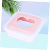 DECHOUS Heart-shaped Sandwich Cutters for Bread Maker Safe Boys and Girls Lunch Box Tools Diy Crust Cutter Mold Enhance Creativity Manipulation Skills view 2