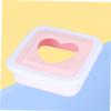 DECHOUS Heart-shaped Sandwich Cutters for Bread Maker Safe Boys and Girls Lunch Box Tools Diy Crust Cutter Mold Enhance Creativity Manipulation Skills view 3