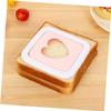 DECHOUS Heart-shaped Sandwich Cutters for Bread Maker Safe Boys and Girls Lunch Box Tools Diy Crust Cutter Mold Enhance Creativity Manipulation Skills view 4