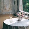 Ciieeo 3.74X2.36X2.36 Inch Clear Glass Oil Lamp Shade Replacement Kerosene Lamp Chimney Cover Vintage Style Lighting Accessory view 3