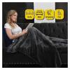AshiLd Electric Blanket Warmer Bed Heater Rapid Heating Control Warm Bed Thermostat Electric Warm Up Heating Blanket Washable (Color : Gray, Size : 150 * 180(EU) 220V) view 2