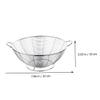 DECHOUS 1pc Stainless Steel Mesh Fruit and Vegetable Drain Basket Simple Food Washing Container for Kitchen Counter and Outdoor Use Efficient Multi Design for Quick Draining view 3