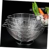 DECHOUS 1pc Stainless Steel Mesh Fruit and Vegetable Drain Basket Simple Food Washing Container for Kitchen Counter and Outdoor Use Efficient Multi Design for Quick Draining view 4