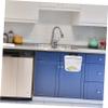 Ciieeo Hanging Kitchen Bin with Lid Hanging Trash Can for Kitchen Cabinet Door Rubbish Storage Container for Office Bathroom Home Convenient view 3