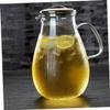 DECHOUS High Borosilicate Glass Teapot Heat Resistant Kettle for Hot Cold Beverages for Serving Family and Guests view 2