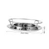 DECHOUS 2pcs Stainless Steel Pot Holders Scald Pot Racks for Kitchen Use Compact Design for Home and Restaurant Cooking Features Rational Structure for Stability view 4