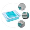 DECHOUS 1pc Food Organizer Storage Box Foldable Refrigerator Crisper Container for Kitchen and Tpe Material Space-saving Design for Food Storage and Organization view 2