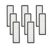DrabEx Compatible for Dreame L10S Ultra X10 S10 S10 Pro S208 PCS Hepa Filter White Plastic Filter Sweeping Robot Accessories Vacuum Spare PartsVacuum Cleaner Parts, w0u5903wei view 1