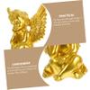 Ciieeo 2pcs Angel Resin Figurines for Tabletop Decoration Adorable Wedding Angel Statues Cute Home Ornament for Housewarming and Special Occasions Safe and Resin Craft view 4