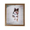 ArtToFrames 22x28 Inch Gold Picture Frame, This 0.75 Inch Custom Wood Poster Frame is Gold with Star - Comes with Foam Backing 3/16 inch and Regular Acrylic (FBPLD9329-22x28) view 1