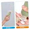 LABRIMP 2pcs Refillable Travel Bottles for Toiletries Lotion Containers with Flip Caps for Creams Shampoo and Conditioner Design for Safe Travel view 2