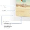 ArtToFrames 11x19 Inch White Picture Frame, This 1.25 Inch Custom Poster Frame is Soft White - Comes with Regular Glass and Corrugated Backing (2WOM5179-11x19) view 3