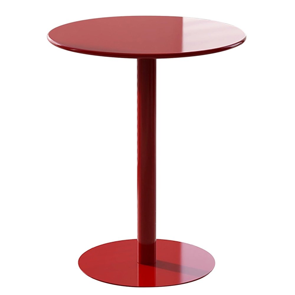 Antourlamm Round Bar Table, Height Modern Bistro Pub Table High Top Table Negotiation Side Table for Kitchen, Dining Room, Bistro, Cocktail, Small Space, Easy Assembly (Size : 48x56cm)
